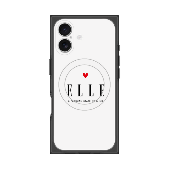 プレミアムスクエアケース with MagSafe［ ELLE - アイコン ］