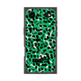 プレミアムスクエアケース with MagSafe［ ELLEgirl - レオパード - Green ］