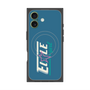プレミアムスクエアケース with MagSafe［ ELLEgirl - レトロロゴ ］