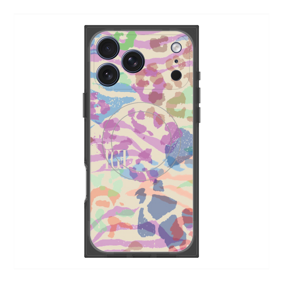 プレミアムスクエアケース with MagSafe［ ELLEgirl - ペイント ］
