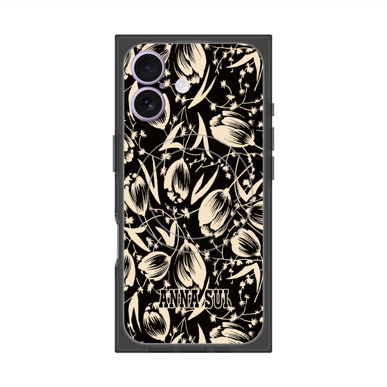 プレミアムスクエアケース with MagSafe［ ANNA SUI - チューリップ ］