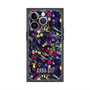 プレミアムスクエアケース with MagSafe［ ANNA SUI - スワーリングフワラー ］