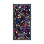 プレミアムスクエアケース with MagSafe［ ANNA SUI - スワーリングフワラー ］