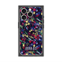 プレミアムスクエアケース with MagSafe［ ANNA SUI - スワーリングフワラー ］