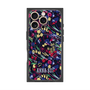 プレミアムスクエアケース with MagSafe［ ANNA SUI - スワーリングフワラー ］