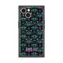 プレミアムスクエアケース with MagSafe［ ANNA SUI - バタフライハーツ - グリーン ］