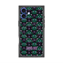 プレミアムスクエアケース with MagSafe［ ANNA SUI - バタフライハーツ - グリーン ］