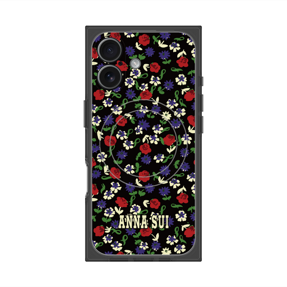 プレミアムスクエアケース with MagSafe［ ANNA SUI - カーネーション ］