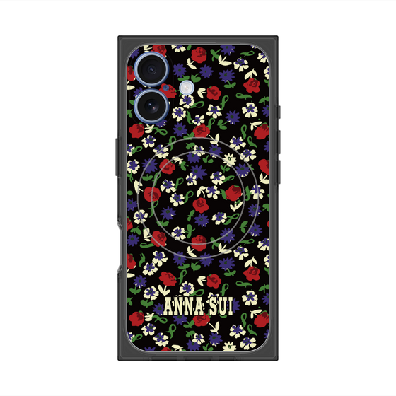 プレミアムスクエアケース with MagSafe［ ANNA SUI - カーネーション ］