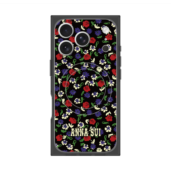 プレミアムスクエアケース with MagSafe［ ANNA SUI - カーネーション ］