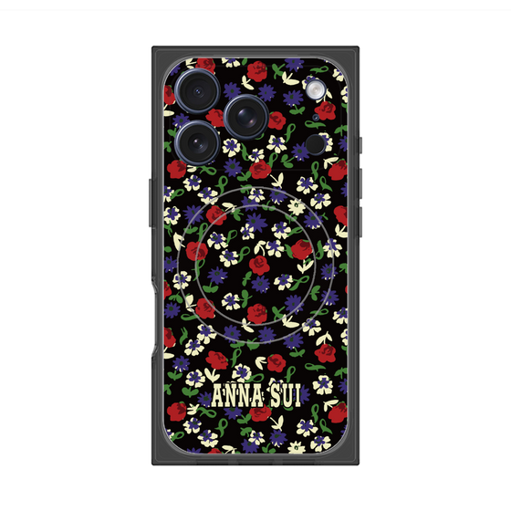 プレミアムスクエアケース with MagSafe［ ANNA SUI - カーネーション ］
