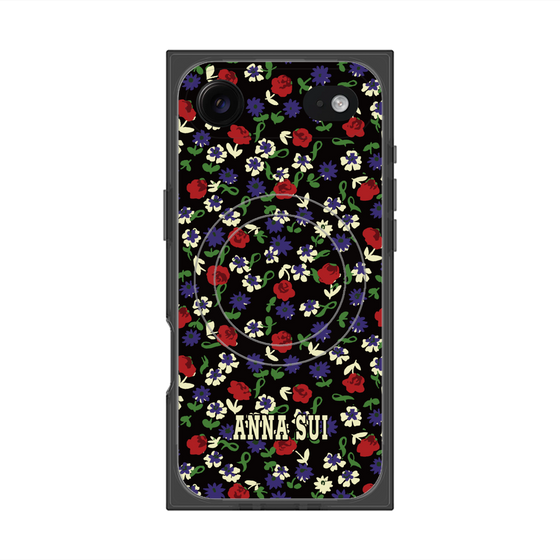 プレミアムスクエアケース with MagSafe［ ANNA SUI - カーネーション ］