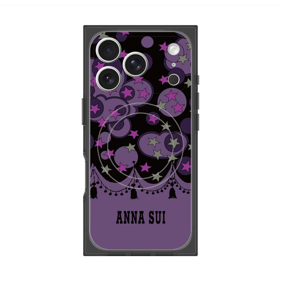 プレミアムスクエアケース with MagSafe［ ANNA SUI - スターズ ］