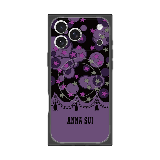 プレミアムスクエアケース with MagSafe［ ANNA SUI - スターズ ］