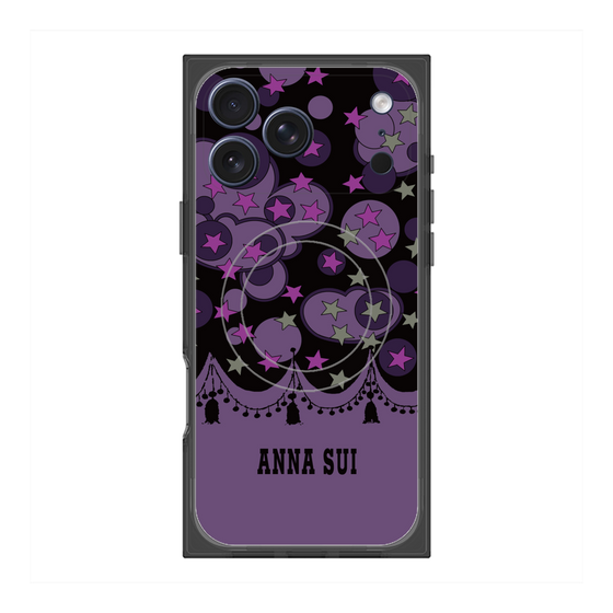 プレミアムスクエアケース with MagSafe［ ANNA SUI - スターズ ］