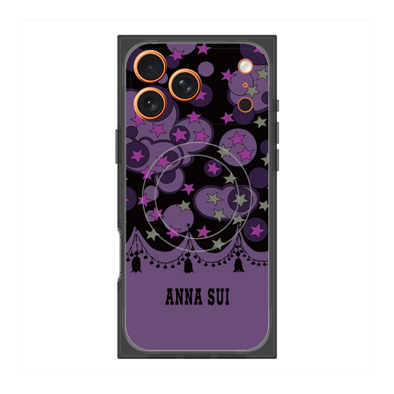 プレミアムスクエアケース with MagSafe［ ANNA SUI - スターズ ］