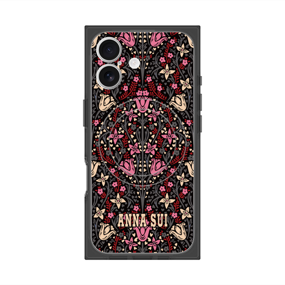 プレミアムスクエアケース with MagSafe［ ANNA SUI - チューリップヌーヴォー ］