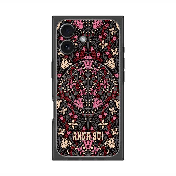 プレミアムスクエアケース with MagSafe［ ANNA SUI - チューリップヌーヴォー ］