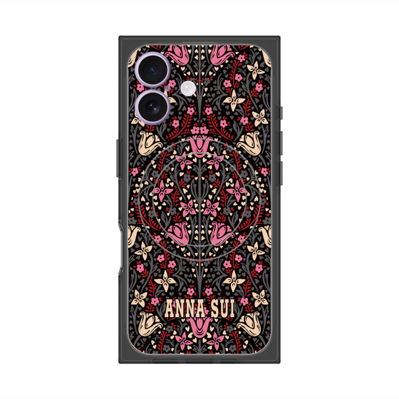 プレミアムスクエアケース with MagSafe［ ANNA SUI - チューリップヌーヴォー ］