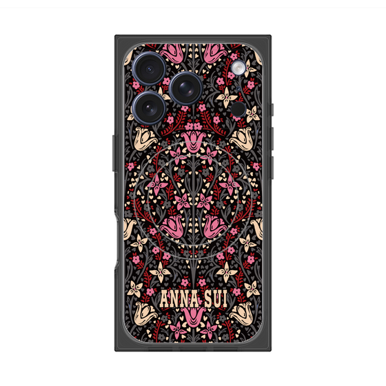 プレミアムスクエアケース with MagSafe［ ANNA SUI - チューリップヌーヴォー ］