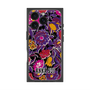 プレミアムスクエアケース with MagSafe［ ANNA SUI - ガーデンフワラー - マゼンタ ］