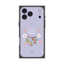 プレミアムスクエアケース with MagSafe［ クピラムフレンズ - フラワー ］