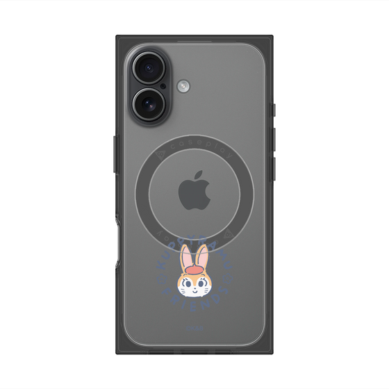 プレミアムスクエアケース with MagSafe［ クピラムフレンズ - ロゴ - クッピー ］