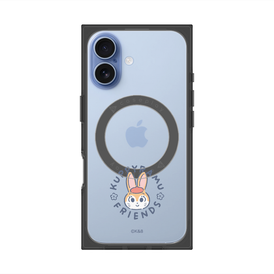 プレミアムスクエアケース with MagSafe［ クピラムフレンズ - ロゴ - クッピー ］