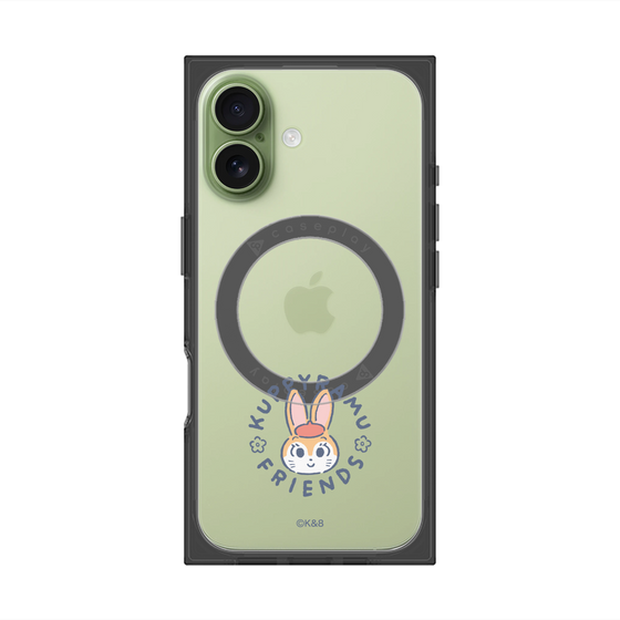 プレミアムスクエアケース with MagSafe［ クピラムフレンズ - ロゴ - クッピー ］