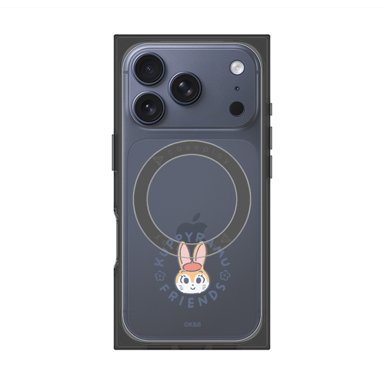 プレミアムスクエアケース with MagSafe［ クピラムフレンズ - ロゴ - クッピー ］