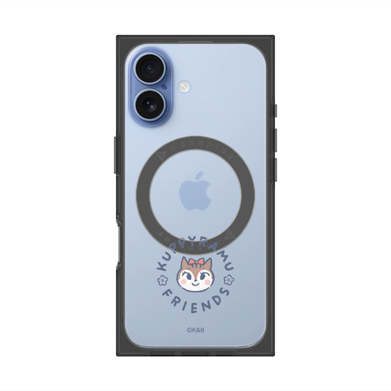 プレミアムスクエアケース with MagSafe［ クピラムフレンズ - ロゴ - ラム ］