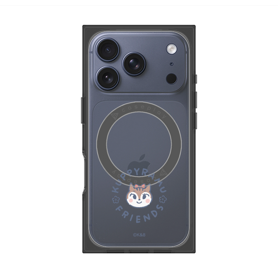 プレミアムスクエアケース with MagSafe［ クピラムフレンズ - ロゴ - ラム ］