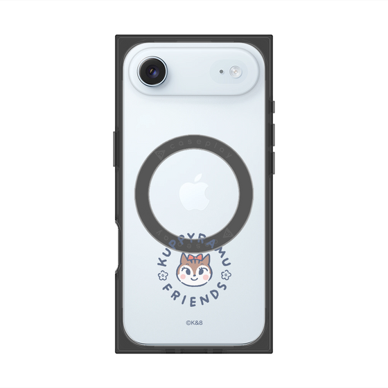 プレミアムスクエアケース with MagSafe［ クピラムフレンズ - ロゴ - ラム ］