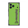 プレミアムスクエアケース with MagSafe［ オリジナル - CASEPLAYロゴタイプ - グリーン ］