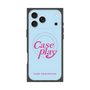 プレミアムスクエアケース with MagSafe［ オリジナル - ENJOY YOUR OWN DAY - ライトブルー ］