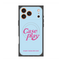 プレミアムスクエアケース with MagSafe［ オリジナル - ENJOY YOUR OWN DAY - ライトブルー ］