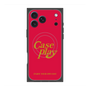 プレミアムスクエアケース with MagSafe［ オリジナル - ENJOY YOUR OWN DAY - レッド ］