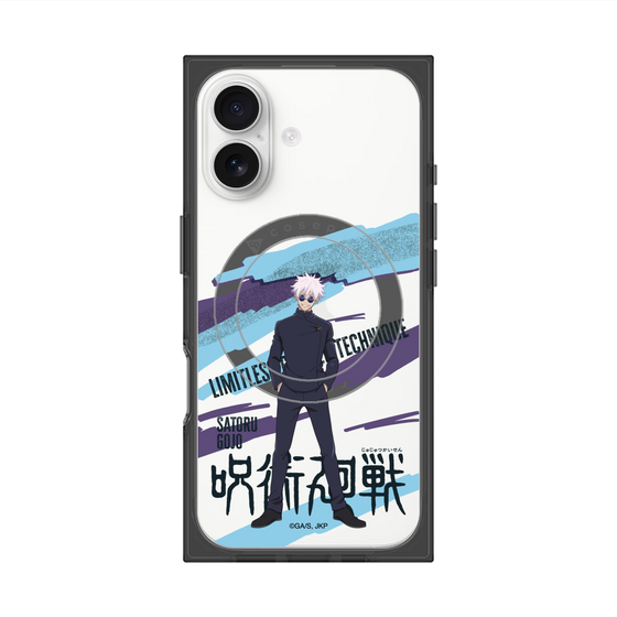 プレミアムスクエアケース with MagSafe［ 呪術廻戦 - 立ち絵 - 五条 悟（懐玉・玉折） ］