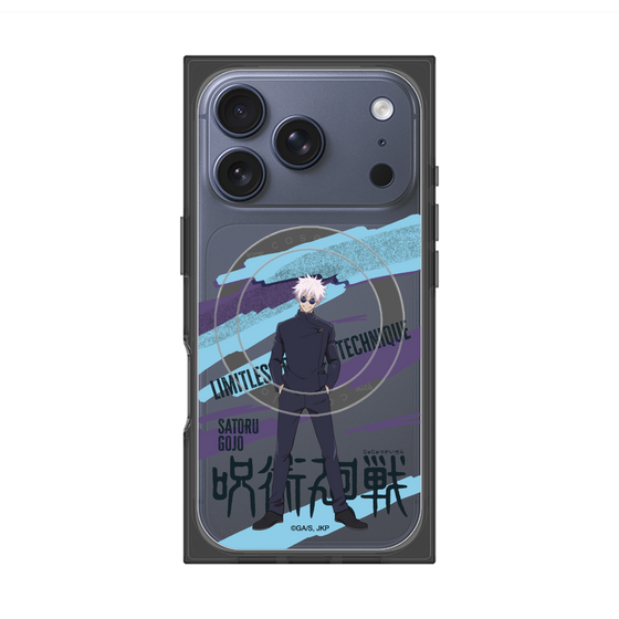 プレミアムスクエアケース with MagSafe［ 呪術廻戦 - 立ち絵 - 五条 悟（懐玉・玉折） ］