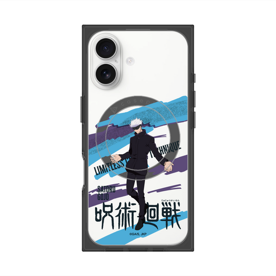 プレミアムスクエアケース with MagSafe［ 呪術廻戦 - 立ち絵 - 五条 悟 ］