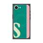プレミアムスクエアケース with MagSafe［ オリジナル - initial color line - S green ］