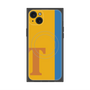 プレミアムスクエアケース with MagSafe［ オリジナル - initial color line - T orange ］