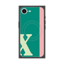 プレミアムスクエアケース with MagSafe［ オリジナル - initial color line - X green ］