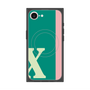 プレミアムスクエアケース with MagSafe［ オリジナル - initial color line - X green ］