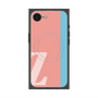 プレミアムスクエアケース with MagSafe［ オリジナル - initial color line - Z pink ］