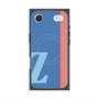 プレミアムスクエアケース with MagSafe［ オリジナル - initial color line - Z blue ］