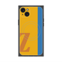 プレミアムスクエアケース with MagSafe［ オリジナル - initial color line - Z orange ］