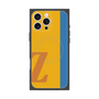 プレミアムスクエアケース with MagSafe［ オリジナル - initial color line - Z orange ］