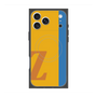 プレミアムスクエアケース with MagSafe［ オリジナル - initial color line - Z orange ］