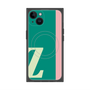 プレミアムスクエアケース with MagSafe［ オリジナル - initial color line - Z green ］
